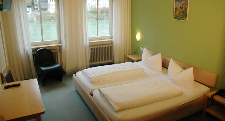 Zimmerbeispiel des Hotel Gasthofes Paulanerstuben in Wasserburg am Inn